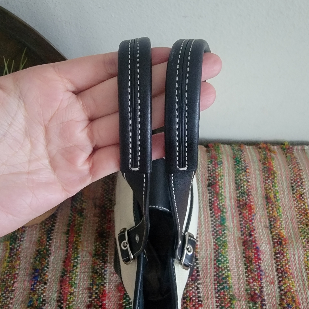 Rare Coach Raffia Handbag - Picture 7 of 12